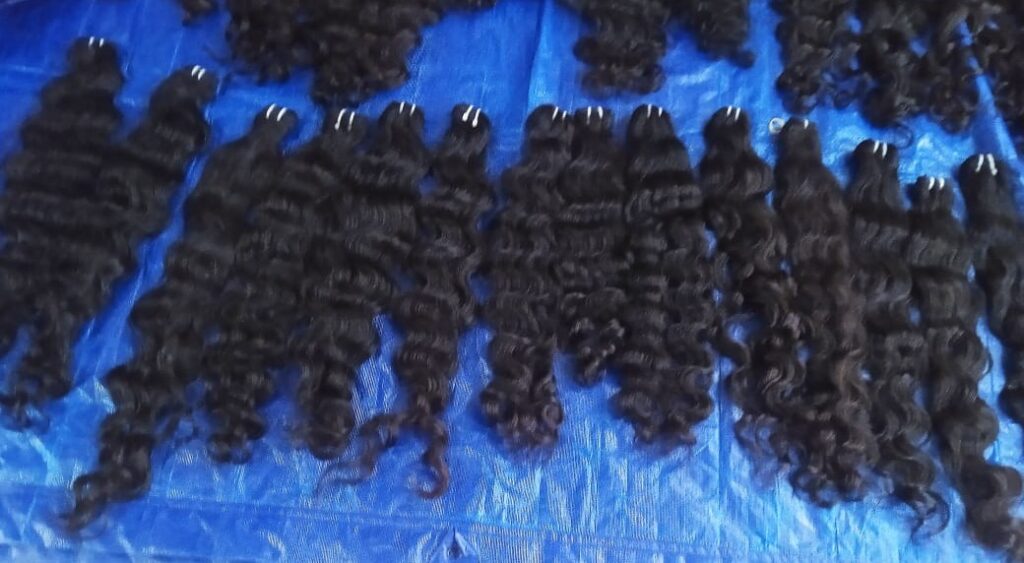 Machine Weft Deep Wavy Hair