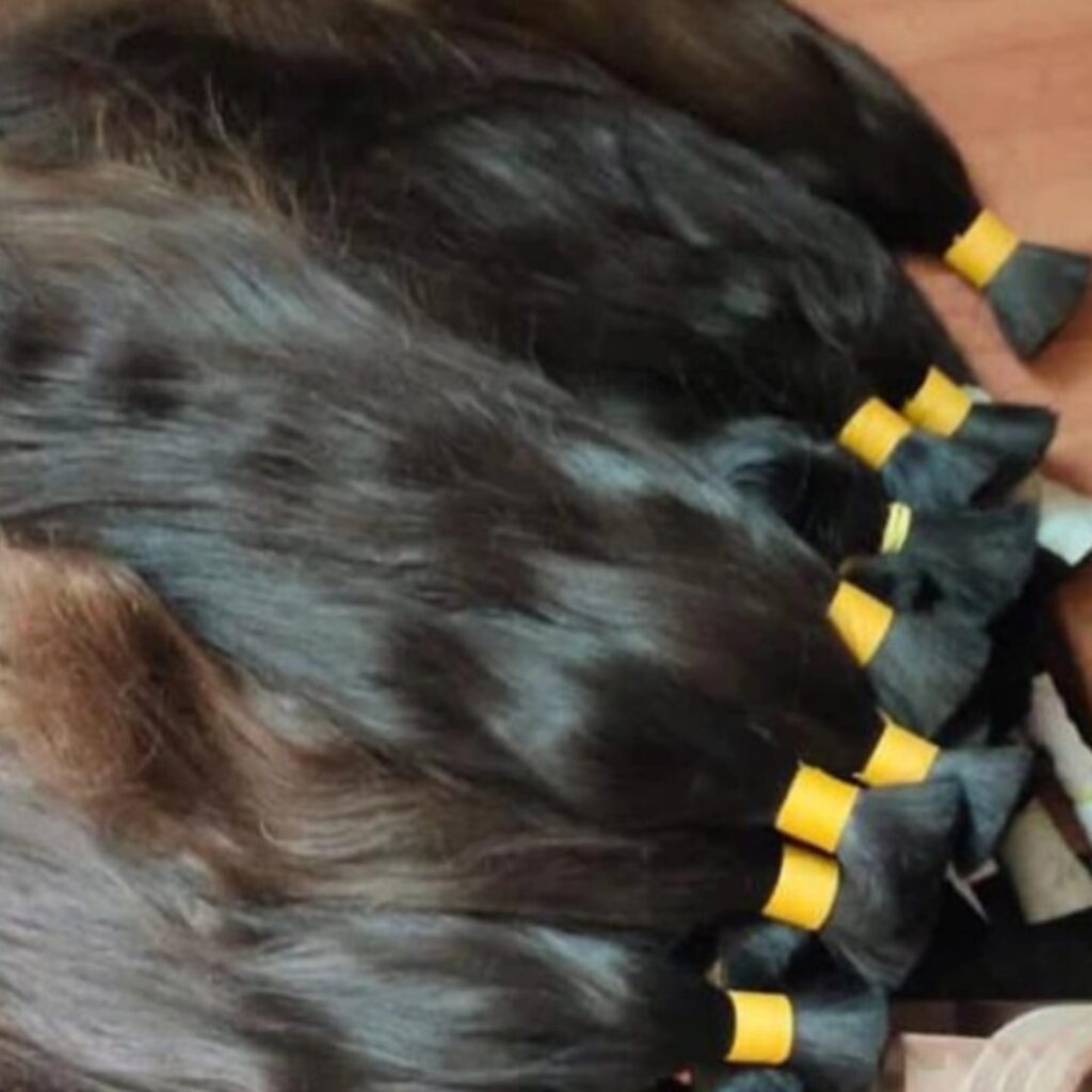 Natural Bulk Black & Brown Hair